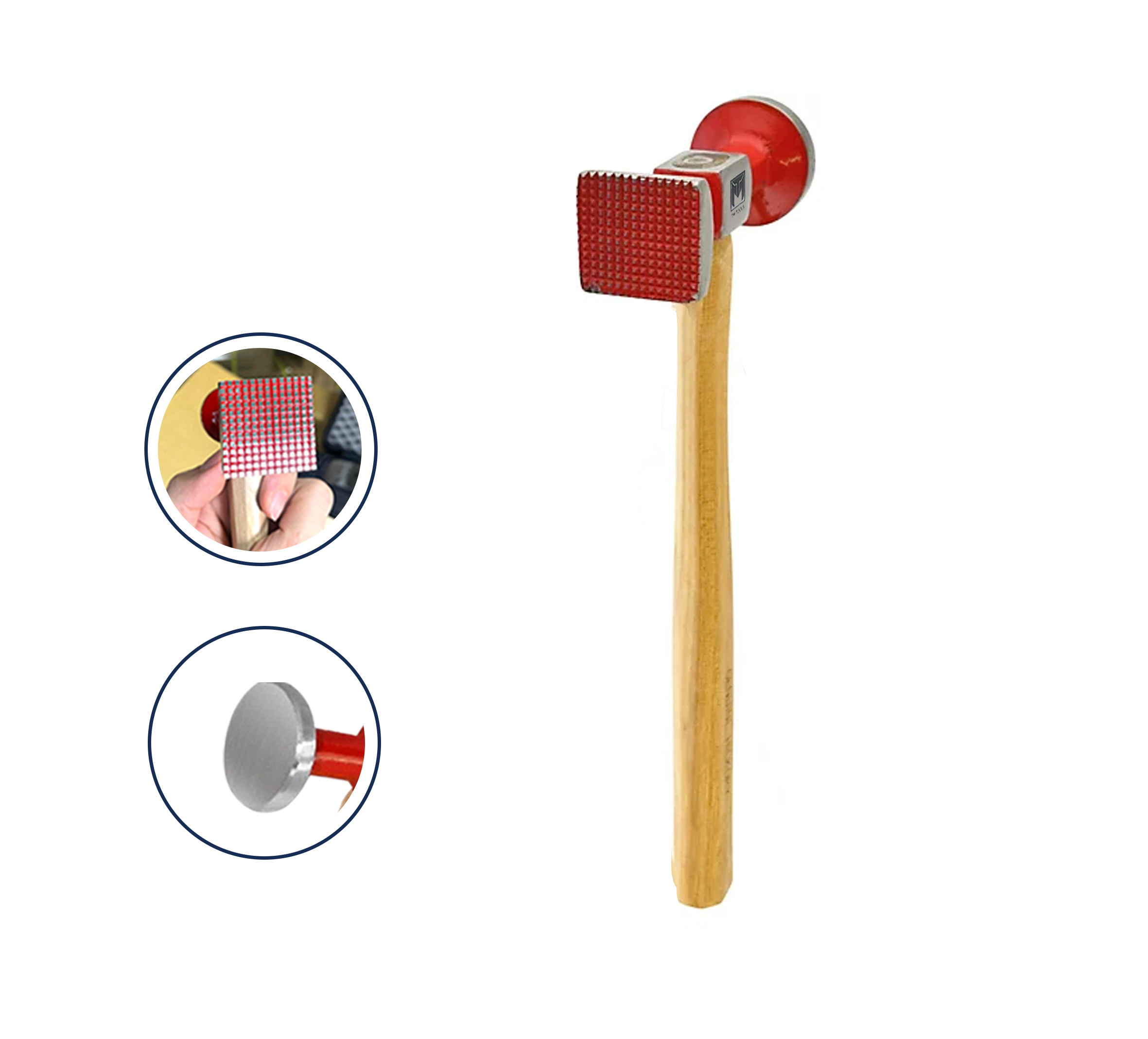 TMT Denting Hammer(Round & Grip Square Faces) image 3