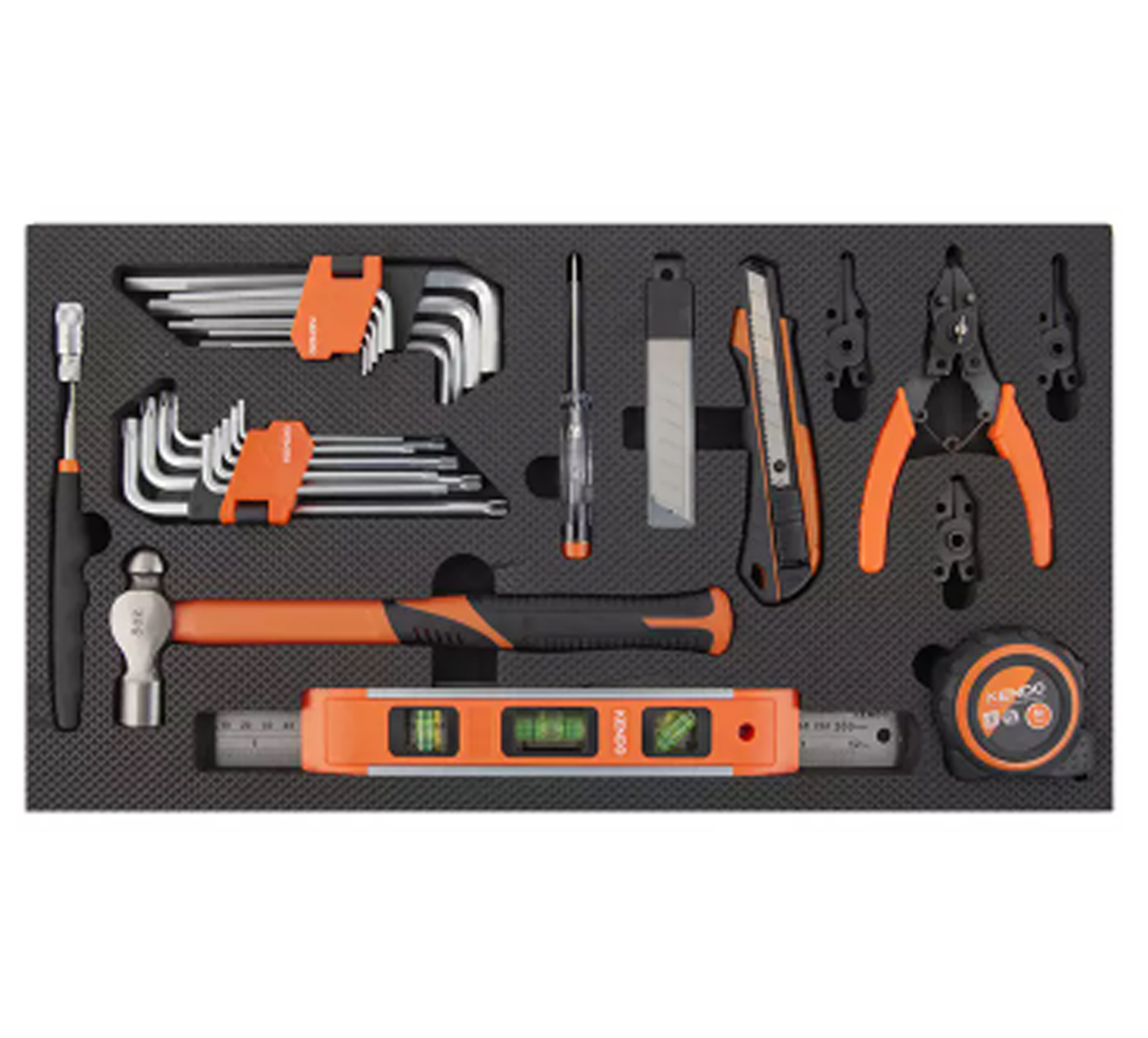 KENDO 5 Drawer Cabinet with Tool Set 145pcs image 3